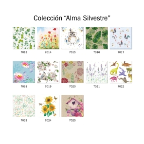 Coleccion Servilletas Decoupage Alma Silvestre
