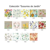 Coleccion Servilletas Decoupage Susurros del Jardin