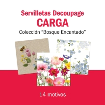 Coleccion Servilletas Decoupage Bosque Encantado