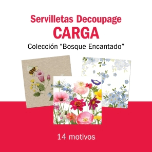Coleccion Servilletas Decoupage Bosque Encantado