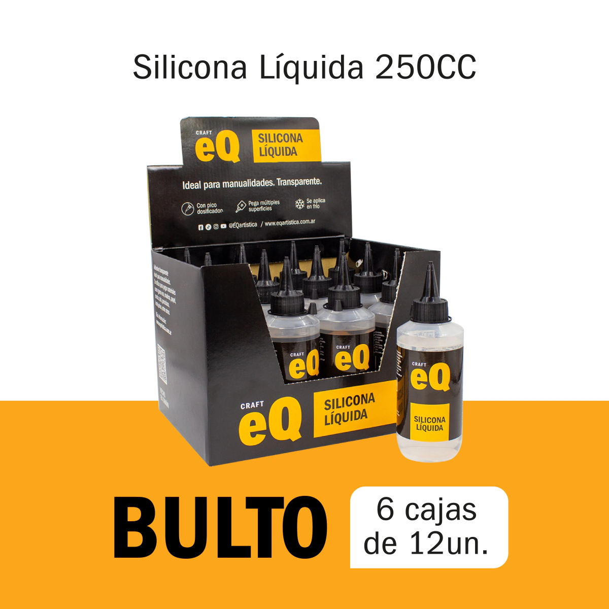 BULTO Silicona Liquida x 250 cc