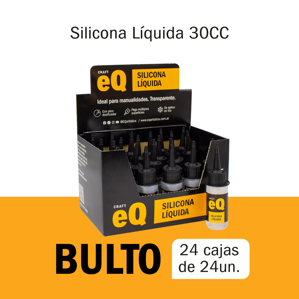 BULTO Silicona Liquida x 30 cc